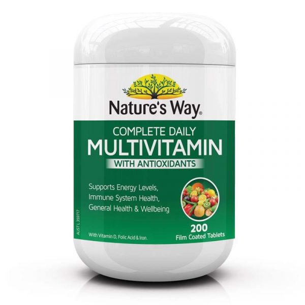 VITAMIN TỔNG HỢP & CHẤT CHỐNG OXY HÓA NATURES WAY COMPLETE DAILY MULTIVITAMIN